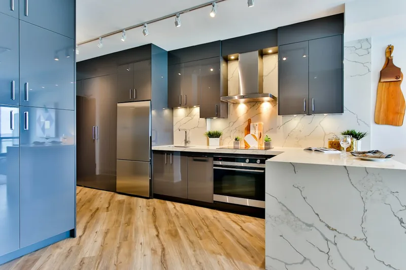 Kitchen cabinets