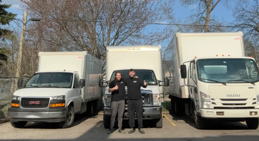 ASAP Junk Removal crew and trucks in Montreal